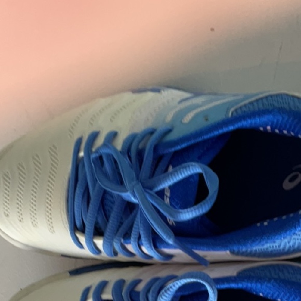 ASICS  Walking sneakers blue/white Size 9